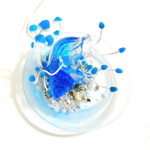 ♡감성템 ♡ 푸른바다 버섯무드등, 꿀토끼네