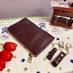 DY 태슬 지퍼 장지갑, DY