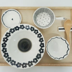 혼밥식기세트(블랙) 싱글, J제이세라믹