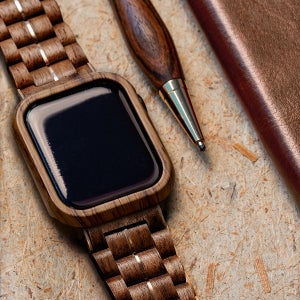 [특가할인]애플워치스트랩 Walnut A, 보우드(VOWOOD)