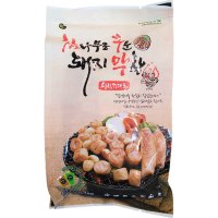 참맛푸드 냉동 참나무로 꾸운 돼지막창 바베큐 400g 소스포함