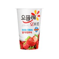 서울에프엔비 빙그레 요플레 오프룻 딸기알로에 180ml