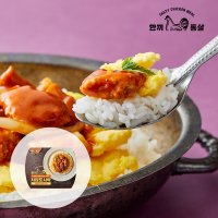 씨케이케이 한끼통살 치밥도시락 마살라커리치킨 345g