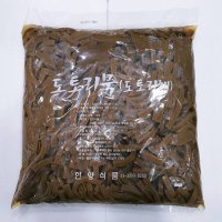 Since1967 한양식품 최상급 100% 도토리 도토리묵채 도토리묵 도토리슬라이스 업소용 5kg  1개