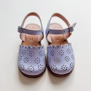 THE HUMBLE SOLES 30[험블솔]Wholesale Magnolia Sandals-Lavender Leather-Rubber Sole-HS23KSSHE0007LAV