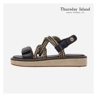 써스데이아일랜드 Thursday Island 여성 루프 크로스 플랫폼 샌들 T214MSE232W