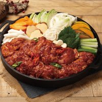 춘천그린식품 춘천강명희 춘천웰빙닭갈비1kg 국산통다리살 국산고추가루 일반맛 1개 1kg