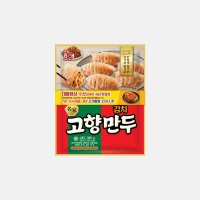 고향만두 김치만두 아이들간식 해태 390g 1개