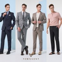 타운젠트 TOWNGENT 클래시컬 라이크라 시그니처 수트 3pcs 세트