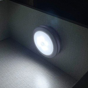 LED 원형 무선센서등(건전지)