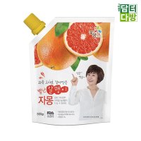 꽃샘 별난알맹이 자몽 파우치 500g X4