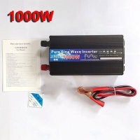 자동차 차박 캠핑 차량용인버터 순수 사인파 dc 12v 24v ac 220v 110v 1000w 220v-230v60hz