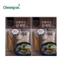 청솔 상황버섯 삼계탕 재료 68g 2팩