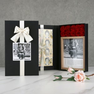 카네이션 포토용돈박스, 환갑, 부모님생신, 상견례선물, 진심의 한 줄