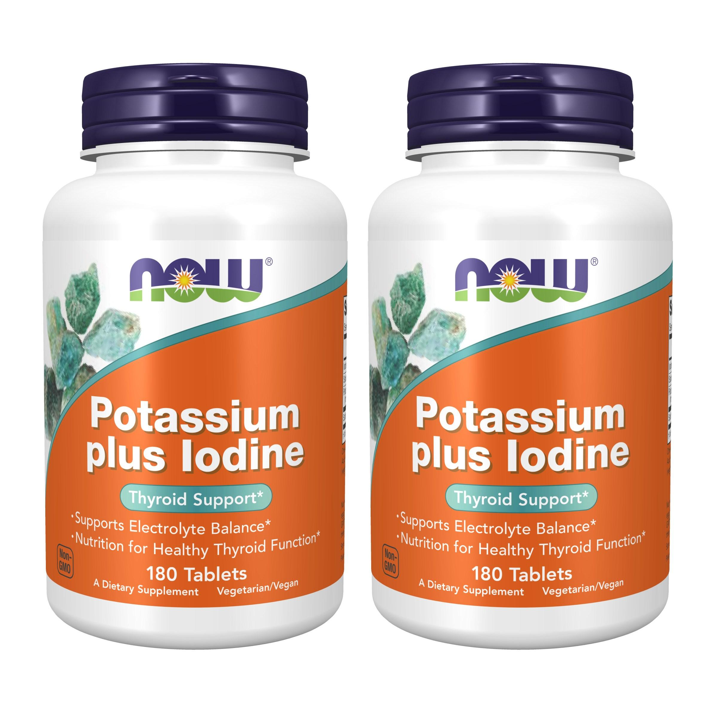 <b>나우푸드</b> 포타슘 플러스 <b>요오드</b> 타블렛  180정  2개