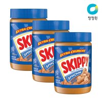 청정원 스키피 땅콩버터 청크 462g x 3개