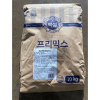 백설 깨찰빵믹스 10kg 프리믹스 깨찰빵