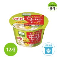 칠갑농산 똑쌀떡국 매운국물 178g x 12개