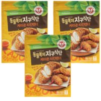 풀무원 지구식단 케이준 치킨텐더 450g 3개