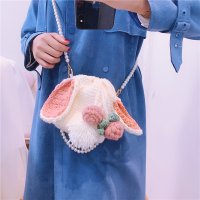 토끼 퀼트백 핸드메이드 귀여운 물통백 토끼 DIY 가방 공예 키트 만들기