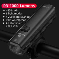 자전거 안전등 LED 후미등 경고등 라이트 레이저 rockbros bike light r3-1000 협력사