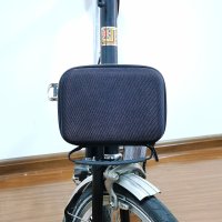 자전거 공구통 가방 물통 Brompton-다기능 전면 가방 브롬튼 디지털 스토리지 박스 카메라 펌프 도구