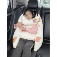 유아 어린이 차량용 안전벨트 인형 애착 쿠션 가드