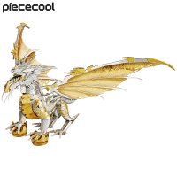 Piececool 3D 금속 퍼즐 Glorystrom 드래곤 어셈블리 모델 키트 DIY 장 - UnKnown