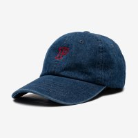 벤시몽 벤시몽 P LOGO DENIM BALL CAP - DENIM