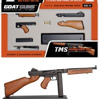 GoatGuns 톰슨 M1A1 WW2 TSMG 다이캐스트 메탈 미니어처 금속 총기 콜렉션