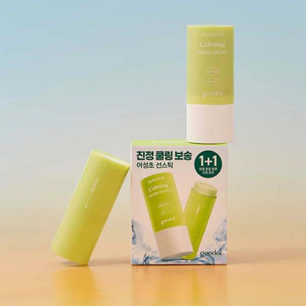 맑은 어성초 진정 쿨링 선스틱 기획(19g+19g)