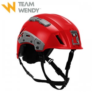 팀웬디 엑스필 SAR 택티컬 헬멧 레일 버전 (레드)