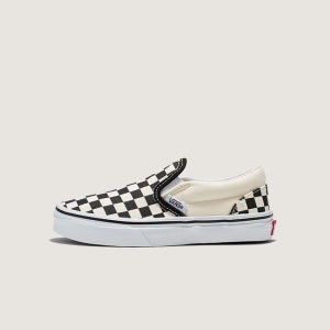 반스 키즈 코어클래식 체커보드 슬립온