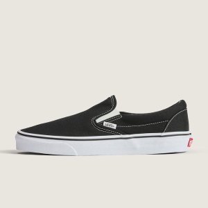 [반스 공식몰] 코어클래식 Slip-On 솔리드 슬립온 블랙 VN000EYEBLK1