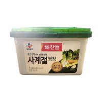 CJ제일제당 해찬들 갖은양념으로 쌈맛을 살린 사계절 쌈장 3kg