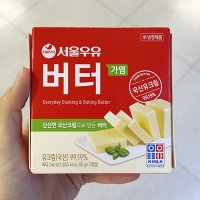 서울우유 버터 80g x 3 가염 x 1개