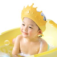 샴푸캡 샤워캡 헤어캡 유아 아기 왕관 중이염 예방