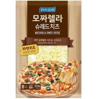 리치골드 모짜렐라 슈레드 치즈 피자재료 아이들간식 1세트