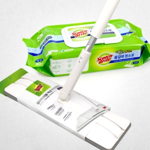 스카치브라이트 3M 올터치 더블액션 대형 막대걸레 +물걸레포 대형20매