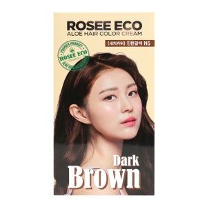 로제 에코 알로에 헤어 칼라 크림 N5 진한갈색