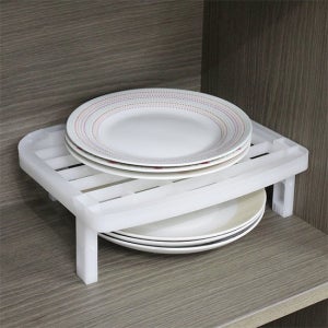 센스2030 화이트 접시 정리대 접시선반 그릇정리대 씽크대선반