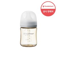 [더블하트] 모유실감 3세대 PPSU 새벽그레이 160ml (젖꼭지S) 이유/수유용품