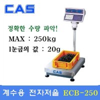 CAS 카스 정밀 계수용 전자저울 150kg 10g 기계부품 수량파악 ECB-150