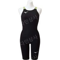 일본 MIZUNO 미즈노 수영복 반전신 하프수트 여성 전신수영복 슈트 N2MG2412