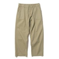 UNIFORM BRIDGE cotton fatigue pants wide fit