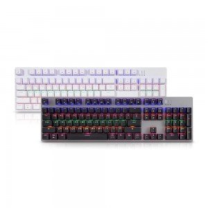한성컴퓨터 MKF30S PLUS RAINBOW 기계식 (블랙, 갈축)
