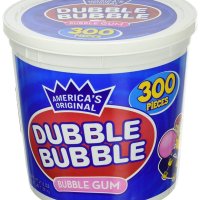 Dubble Bubble Bubble Gum 더블버블 버블껌 300개입 개별포장 총 1 35kg