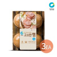 청정원 참나무로훈연한 고소한햄 600g 300gx2 x 3개