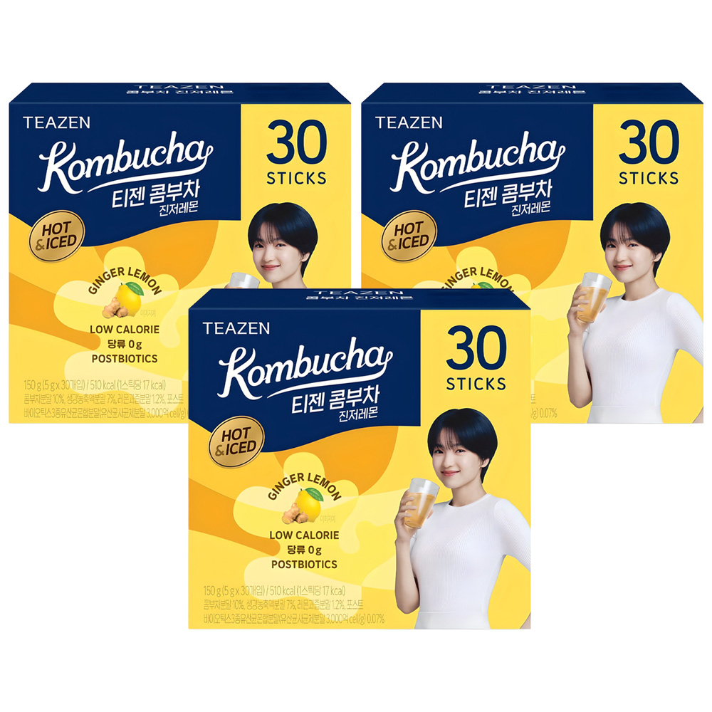 티젠 핫 콤부 진저 레몬 제품 이미지