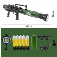비비탄 바주카포 장난감 총 LED 유탄발사기